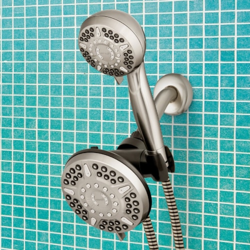 Waterpik PowerPulse Combo 2-in-1 Dual Shower System Perspective: bottom