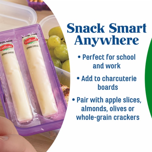 Galbani Part Skim Mozzarella String Cheese Perspective: bottom
