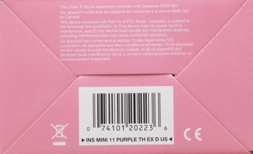 Fujifilm Instax Mini Lilac Purple 11 Instant Camera Perspective: bottom