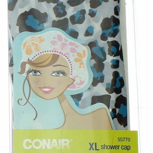 Conair Shower Cap, XL, Printed Perspective: bottom