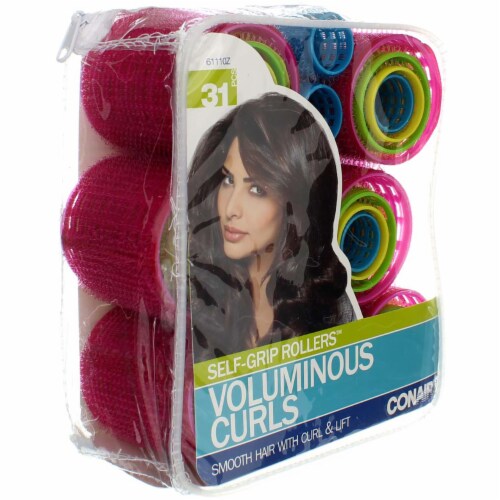 Conair® Voluminous Curls Self-Grip Rollers Perspective: bottom