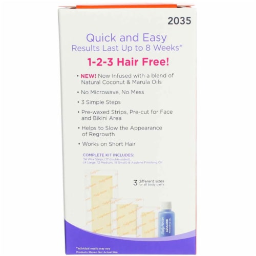 Sally Hansen® Hair Remover Wax Strip Kit Perspective: bottom