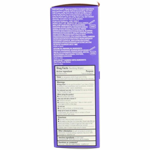 Sally Hansen Ouch-Relief Wax Strip Kit, 0.5 fl oz, 24 Ct Perspective: bottom