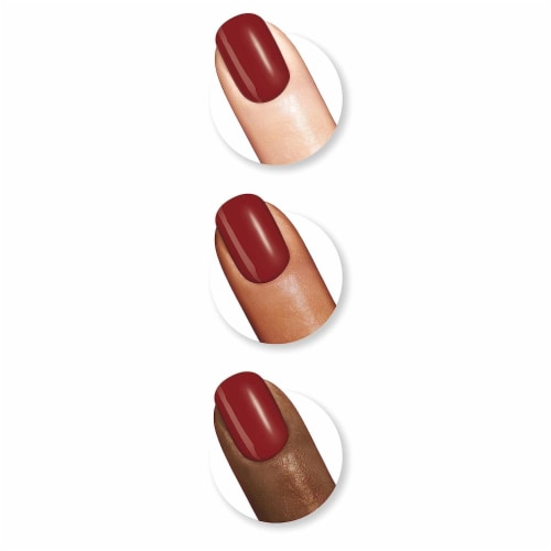 Sally Hansen® Miracle Gel™ Red Nail Polish Perspective: bottom