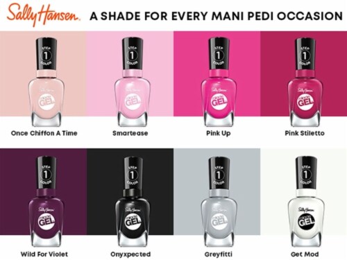Sally Hansen® Miracle Gel™ 789/450 Get Mod Nail Polish Perspective: bottom