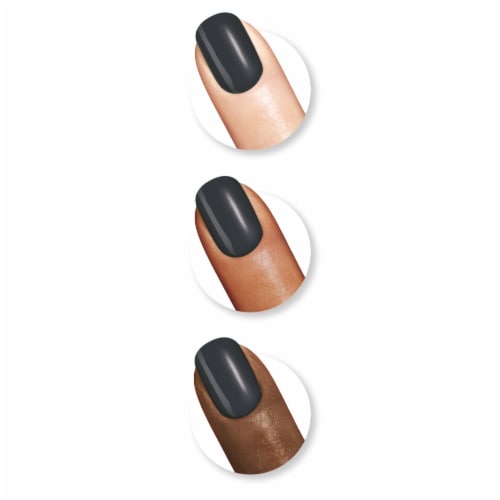 Sally Hansen® Miracle Gel™ Nail Polish 285 Slate-R Girl Perspective: bottom