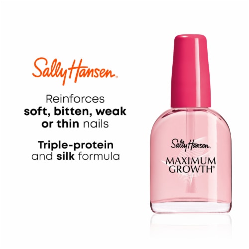 Sally Hansen® Maximum Growth® Nail Treatment 45107 Clear Perspective: bottom
