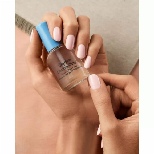 Sally Hansen® Double Duty™ Base & Top Coat™ Nail Oil Perspective: bottom