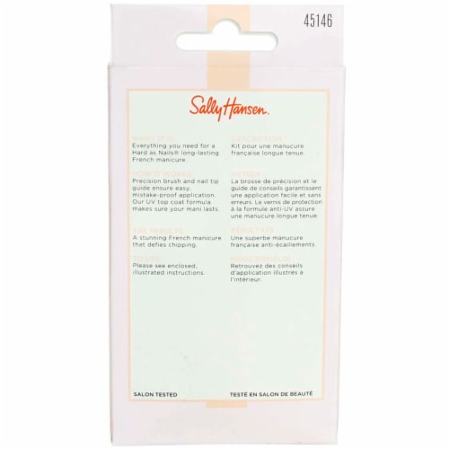 Sally Hansen® Hard As Nails® French Manicure™ Kit Perspective: bottom