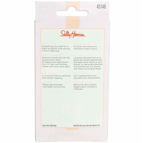 Sally Hansen® Hard As Nails® French Manicure™ Kit Perspective: bottom