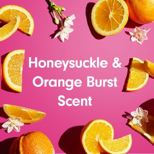 Softsoap Body Honeysuckle & Orange Burst Body Wash Perspective: bottom