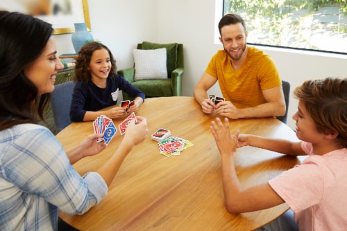 UNO Card Game Perspective: bottom