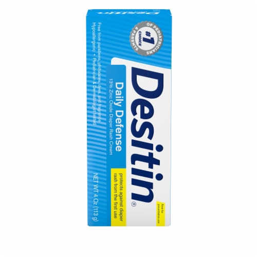 Desitin Daily Defense Baby Diaper Rash Cream With 13% Zinc Oxide Perspective: bottom