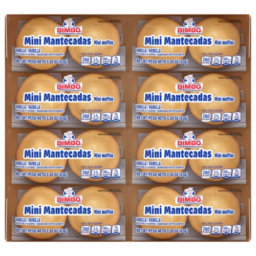 Bimbo Mini Mantecadas Vanilla Mini Muffins Perspective: bottom