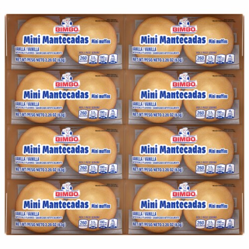 Bimbo Mini Mantecadas Vanilla Mini Muffins Perspective: bottom
