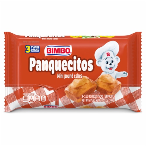 Bimbo Panquecitos Plain Mini Pound Cakes Perspective: bottom