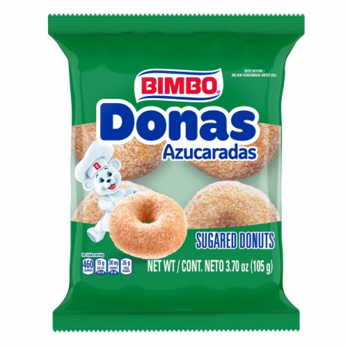 Bimbo Donas Azucaradas Sugared Donuts Perspective: bottom