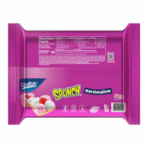 Marinela Sponch Coconut and Strawberry Marshmallow Cookies Perspective: bottom