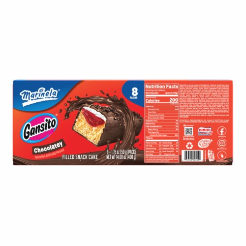 Marinela® Gansito Snack Cakes Perspective: bottom