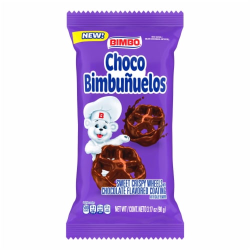 Bimbo Choco Bimbuñuelos Chocolate Covered Wheels Perspective: bottom