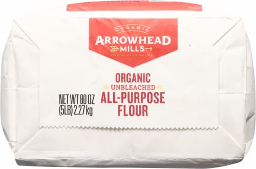 Arrowhead Mills Unbleached Organic All Purpose Flour Perspective: bottom