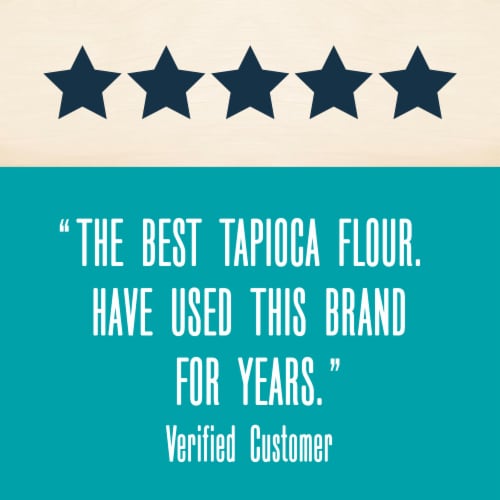 Arrowhead Mills Organic Gluten Free Tapioca Flour Perspective: bottom