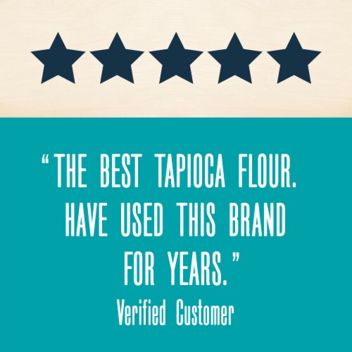 Arrowhead Mills Organic Gluten Free Tapioca Flour Perspective: bottom