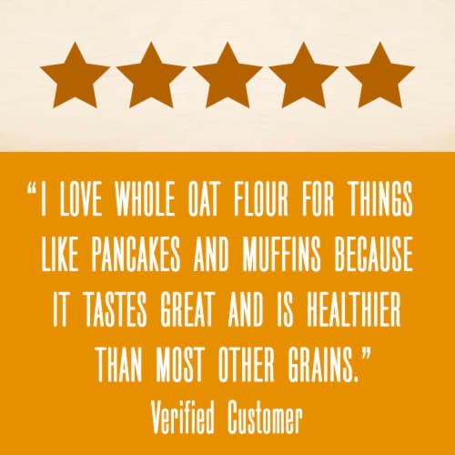 Arrowhead Mills Organic Oat Flour Perspective: bottom