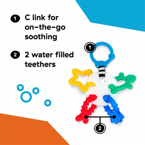 Baby Einstein Ocean Explorers Sea of Sensory™ Teether Toy Perspective: bottom