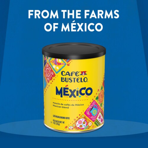 Café Bustelo México Dark Roast Ground Coffee Perspective: bottom