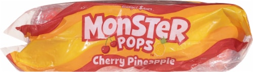 Budget Saver® Gluten Free Cherry-Pineapple Monster Pops™ Perspective: bottom