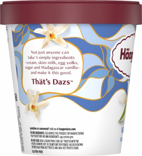 Haagen-Dazs Vanilla Ice Cream Perspective: bottom