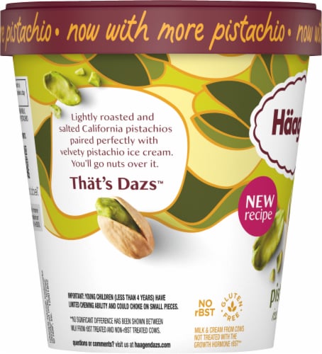 Häagen-Dazs Pistachio Ice Cream Perspective: bottom