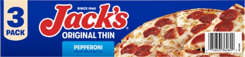 Jack's® Pepperoni Original Crust Frozen Pizza Perspective: bottom