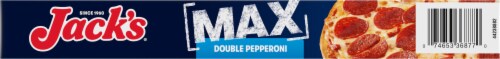 Jacks® Frozen Max Double Pepperoni Pizza Perspective: bottom