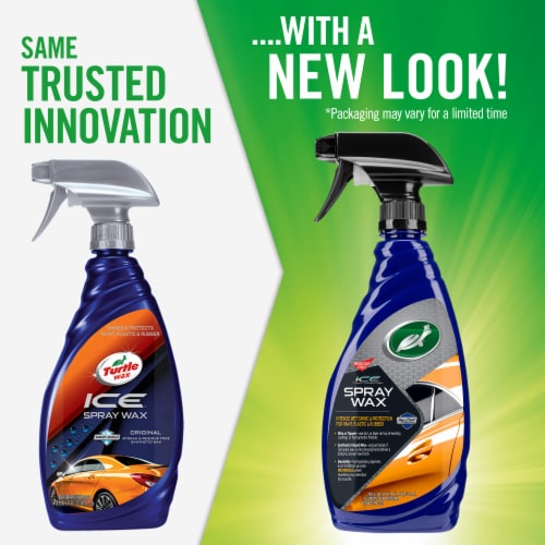 Turtle Wax Ice Premium Car Care Spray Wax Perspective: bottom