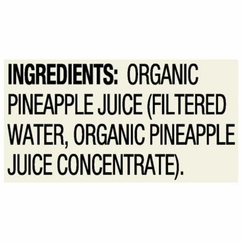 RW Knudsen Organic Pineapple Perspective: bottom