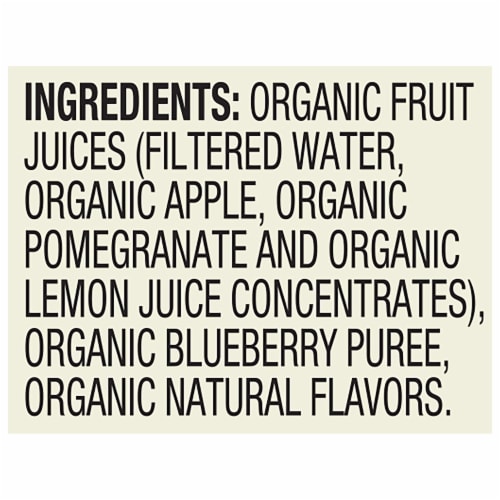 RW Knudsen Organic Blueberry Pomegranate Juice Blend Perspective: bottom