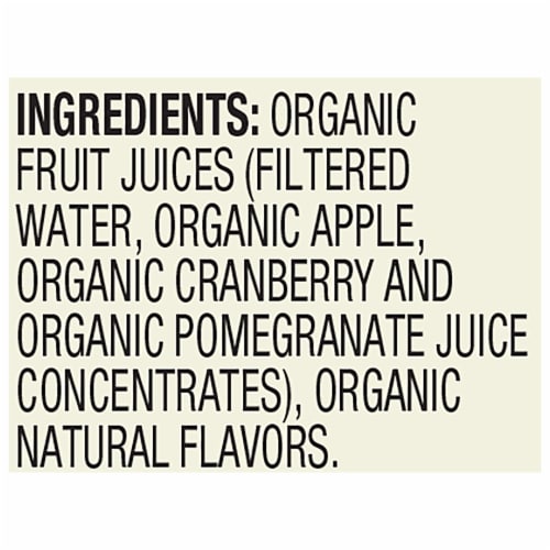 RW Knudsen Organic Cranberry Pomegranate Juice Blend Perspective: bottom