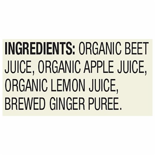 RW Knudsen Organic Beet Apple Ginger Juice Blend Perspective: bottom