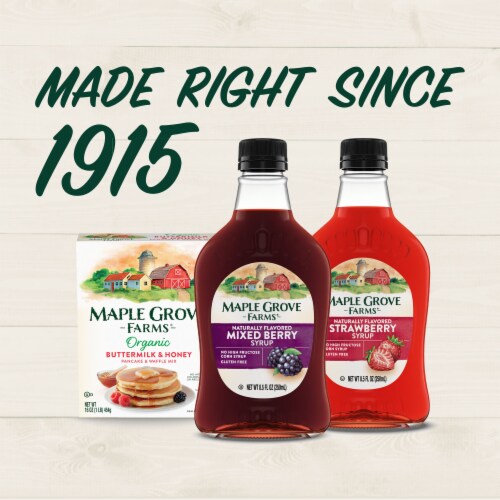 Maple Grove Farms Mixed Berry Syrup Perspective: bottom