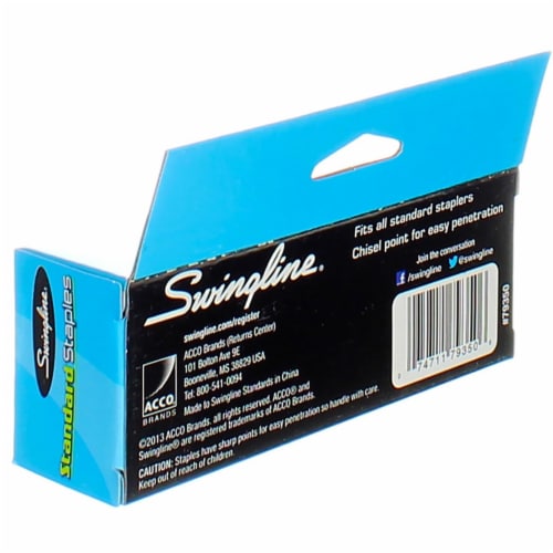 Swingline® Standard Staples Perspective: bottom