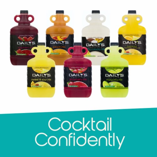 Daily's Cocktails  Daily's Cocktails offers a variety of pre-mixed frozen  cocktail pouches and non-alcoholic drink mixers. Trusted by bartenders for  over 50 years, Daily's is America's favorite cocktail brand