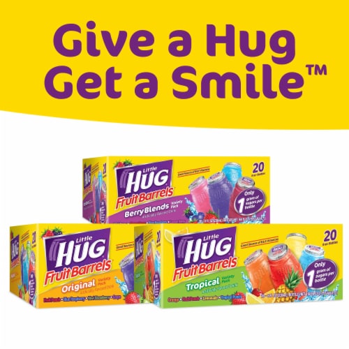 Little HUG Fruit Barrels Original Kids Drinks Variety Pack Perspective: bottom