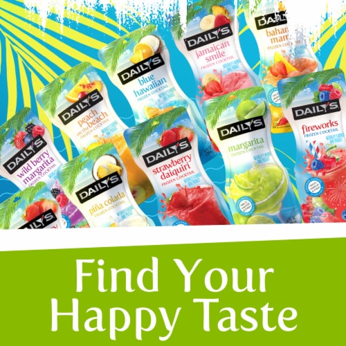Daily s Margarita Frozen Ready to Drink Cocktail Single Pouch 10