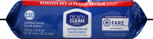 Nice 'N Clean Antibacterial Hand Wipes Perspective: bottom