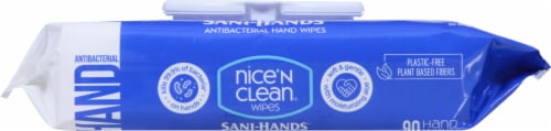 Nice 'N Clean Sani-Hands Antibacterial Hand Wipes Perspective: bottom