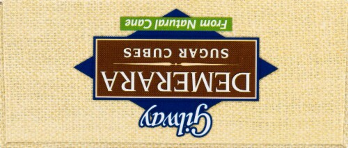 Gilway Demerara Sugar Cubes Perspective: bottom