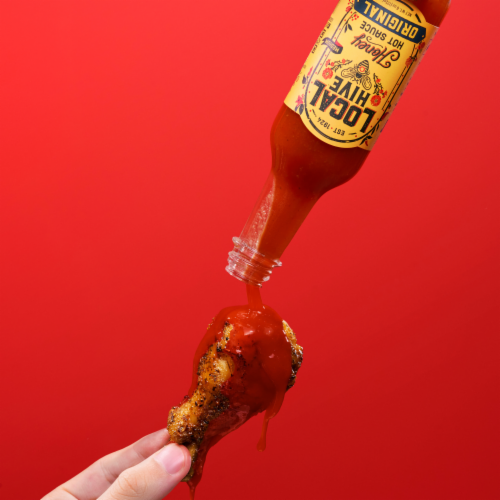 Local Hive™ Original Hot Honey Sauce Perspective: bottom
