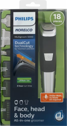 Philips Norelco Multigroom 5000 All-in-One Trimmer Grooming Set Perspective: bottom